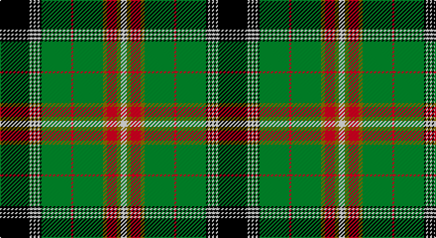 K/30 W2 K2 W2 K2 W2 K2 G30 R2 G30 Y4 R10 Y4 W/6 tartan