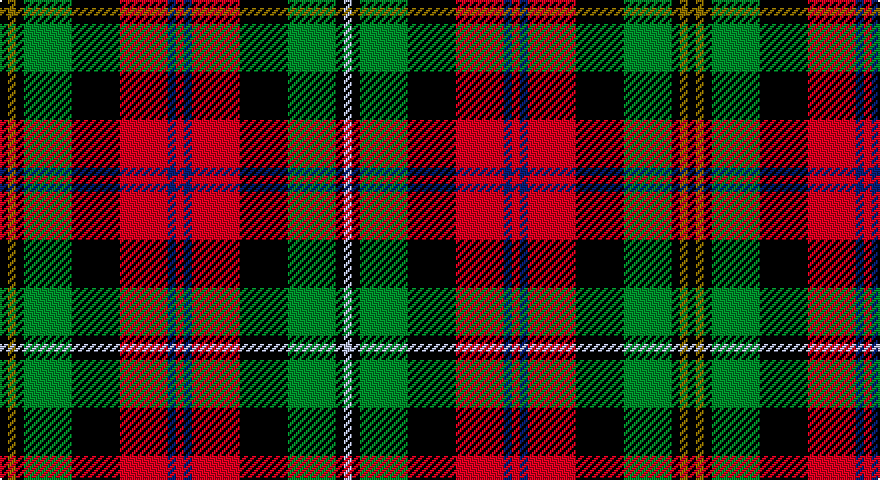 K/4 Y4 K4 G24 K24 R24 DB4 R4 DB4 R24 K24 G24 K4 LB/4 tartan