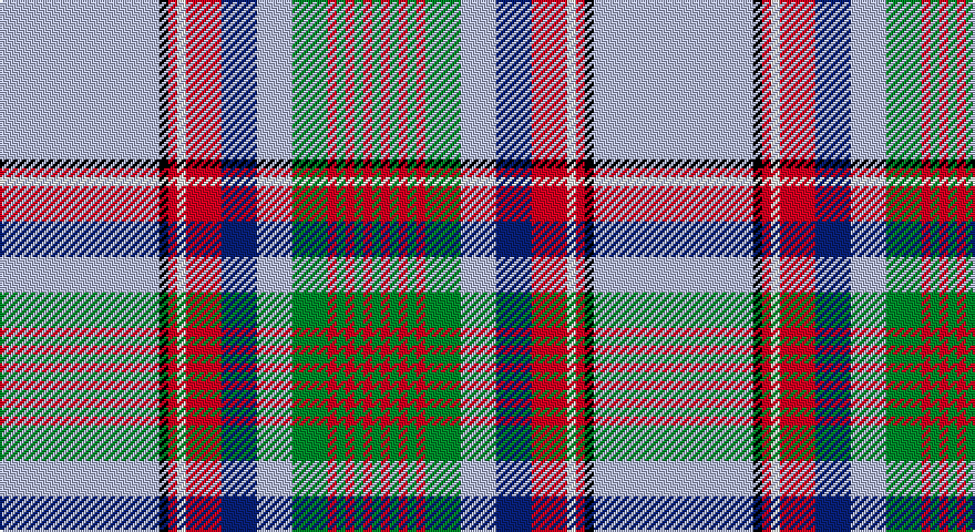 LB/72 K4 R4 W4 R16 DB16 LB16 G16 R4 G4 R4 G4 R4 G/4 tartan