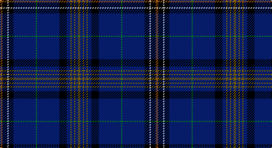 O/4 K8 W2 K8 DB36 G2 DB36 K12 DB6 Y2 DB4 Y2 DB4 Y/4 tartan