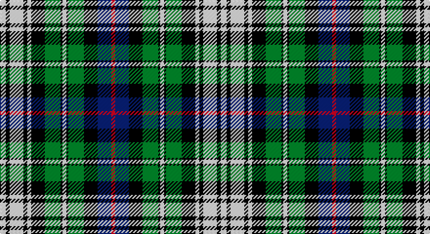 W/6 K4 W14 K4 W4 K14 G16 K2 W4 K2 G16 K14 DB14 R/4 tartan