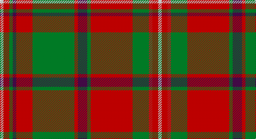 W/6 Ri10 G6 DP6 Ri28 G72 Ri6 DP16 G6 Ri72 G28 R6 Ri10 W/6 tartan