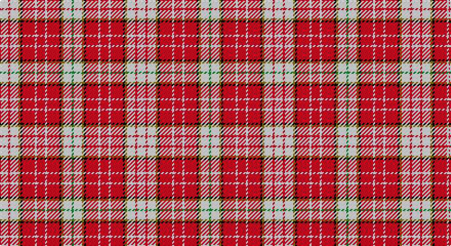 W/8 R2 W8 Y2 K2 R12 W2 R8 W2 R12 K2 Y2 W8 G/2 tartan