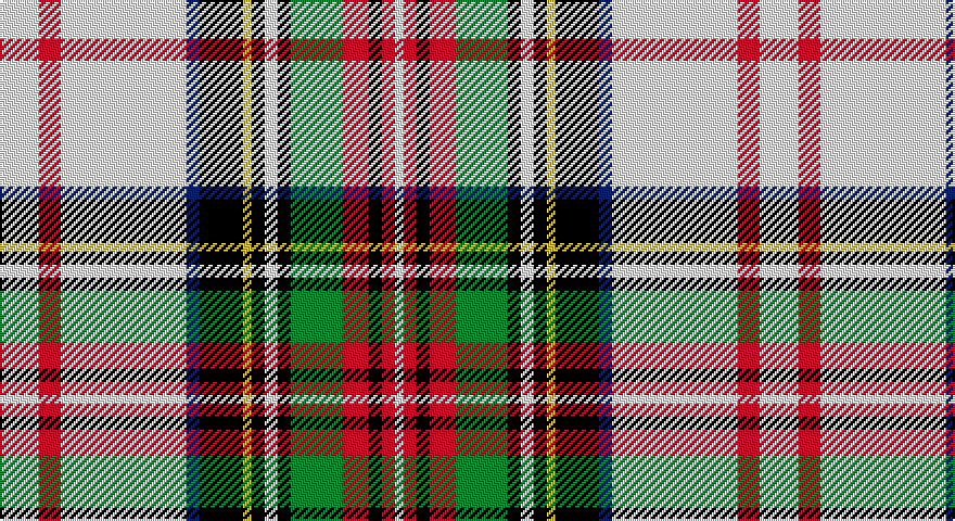 W/18 R10 W58 DB6 K20 LY4 K6 W6 K6 G24 R12 K6 R6 W/4 tartan