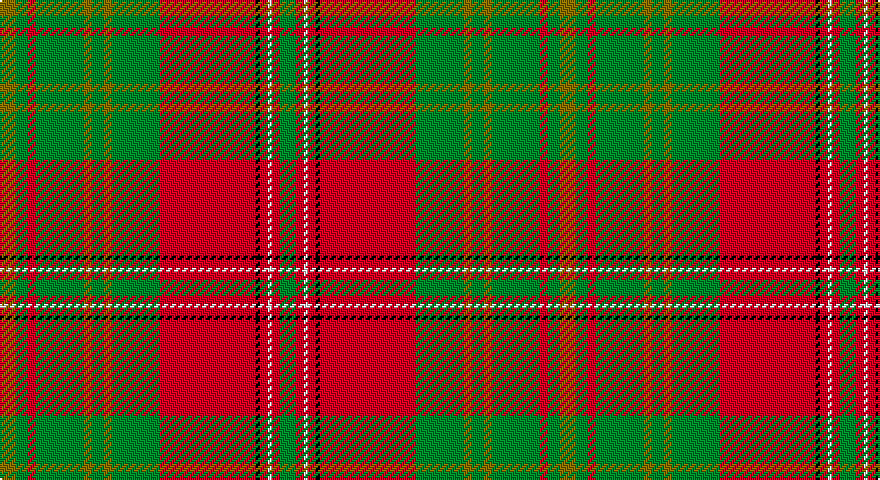 Y/8 G6 R4 G24 Y4 G6 Y4 G24 R48 K2 R4 W2 R4 G/8 tartan