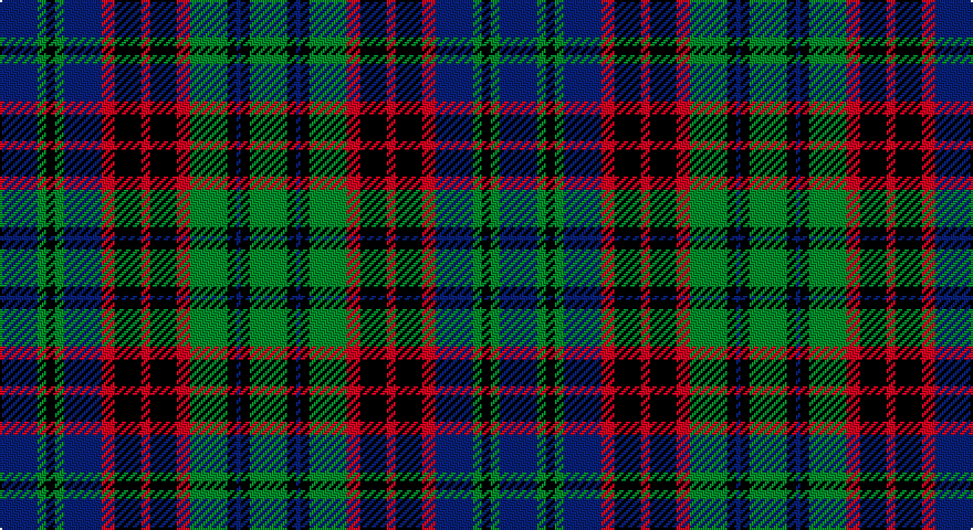 DB/17 G4 K4 G4 DB17 R6 K12 R4 K12 R6 G17 K4 DB2 K4 G/17 tartan