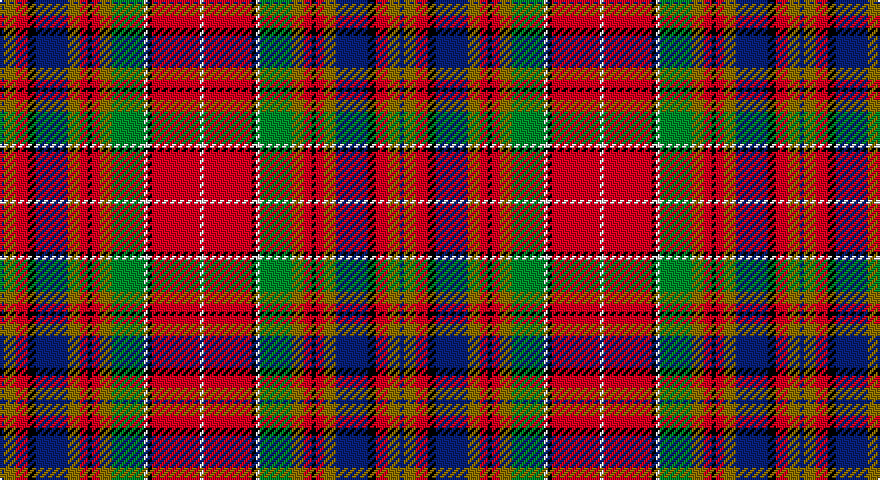 DB/2 Y6 R6 K4 DB16 Y6 R4 K2 R4 Y6 G16 W2 K2 R24 W/2 tartan