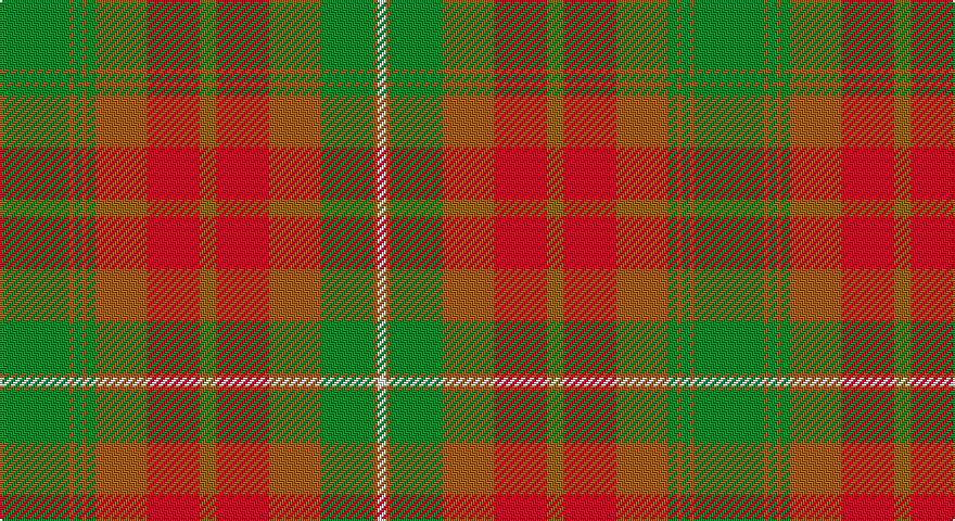 G/32 O2 G4 O2 G4 O24 R24 O2 Y4 O2 R24 O24 G24 O2 W/4 tartan