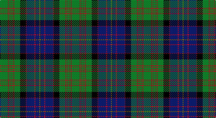 G/16 R2 G2 R1 G3 R1 G2 R2 G12 K12 R1 DB16 R2 DB8 Y/2 tartan