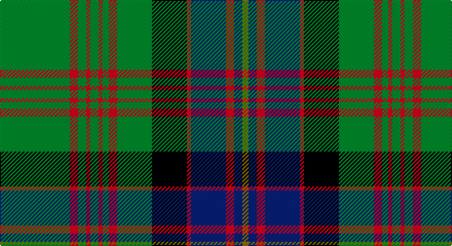 G/68 R8 G8 R4 G8 R4 G6 R8 G34 K34 R4 DB34 R8 DB8 Y/6 tartan