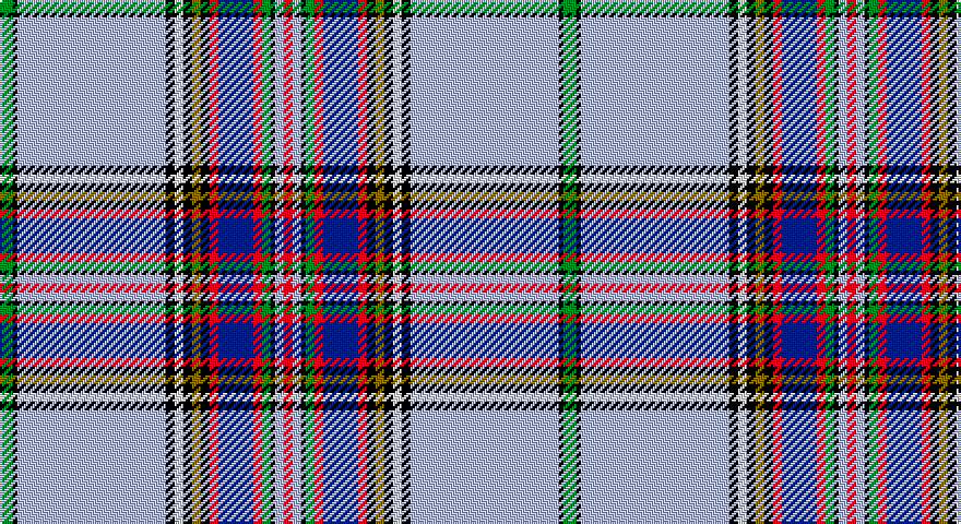G/6 K2 LB68 K4 W4 K4 Y4 K4 R4 DB16 R4 G4 K2 LB4 R/4 tartan