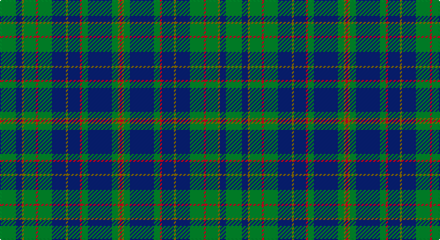 G/16 DB6 Y2 G12 R2 G14 DB14 Y2 DB12 R2 G6 DB24 G6 Y2 R/2 tartan