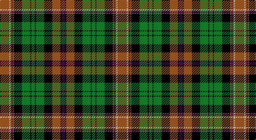 O/16 W2 O2 DP2 O2 K14 G14 K2 G6 K2 G14 K14 O14 K2 DP/6 tartan