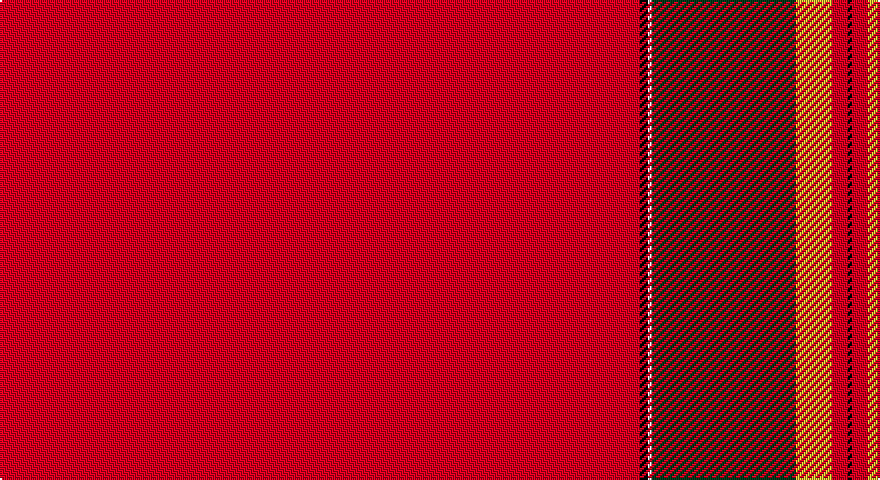R/320 K4 W2 DG72 LY18 R8 K2 R8 LY18 Y72 K18 R18 LY18 R8 Y/6 tartan
