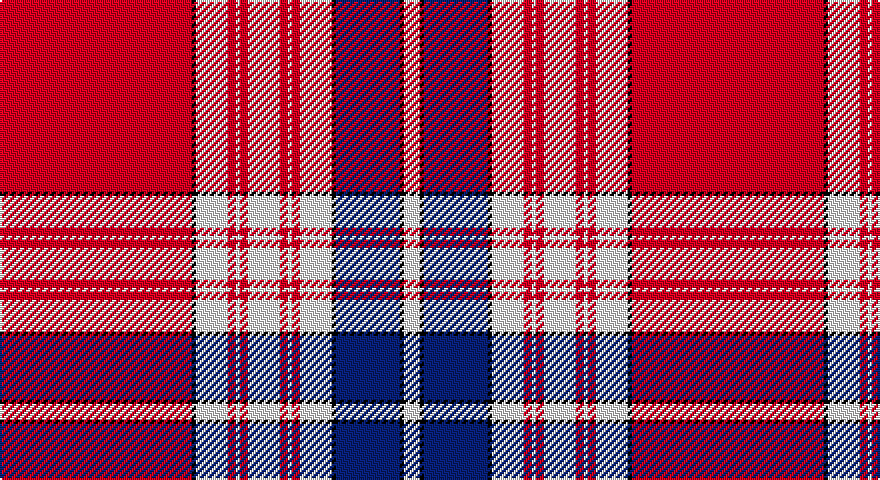 R/96 K2 W16 R4 W2 R4 W16 R4 W2 R4 W16 K2 DB32 K2 W/8 tartan