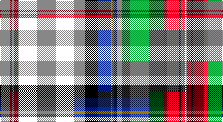 W/20 R4 W4 R7 W132 K26 DB26 Y6 DB6 W9 G83 R30 K5 R7 W/4 tartan