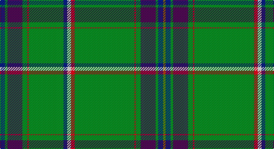 DB/8 G4 DP24 G8 R2 G56 DB6 W6 R6 G96 R2 G8 DP24 G4 DB8 Y/4 tartan