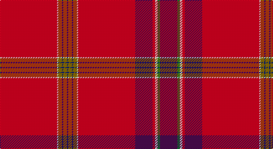 R/92 W2 Y6 DB2 Y6 DB2 Y6 DB2 Y6 W2 R92 DP28 R4 W4 G4 DP/28 tartan
