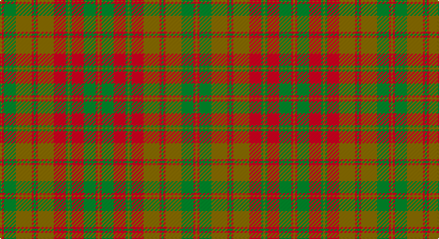Y/2 R2 G12 Y16 R2 G2 R2 Y16 R12 G2 Y2 G2 R12 G12 R2 Y/2 tartan