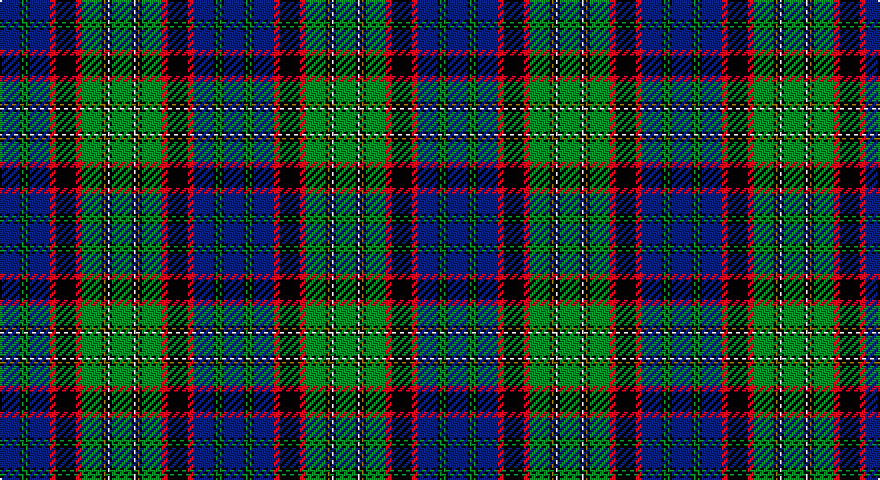 DB/10 K1 G1 K1 G1 K1 DB10 R3 K10 R3 G10 K1 Y1 K1 W1 K1 G/10 tartan
