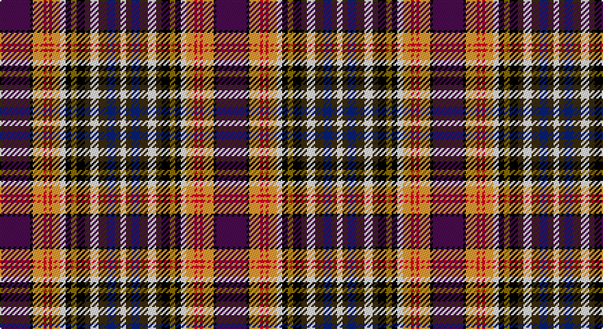 DP/22 K2 LO8 R2 LO2 R2 LO6 W4 K4 Y4 K6 DY4 W6 DY6 DB6 DY4 W/4 tartan