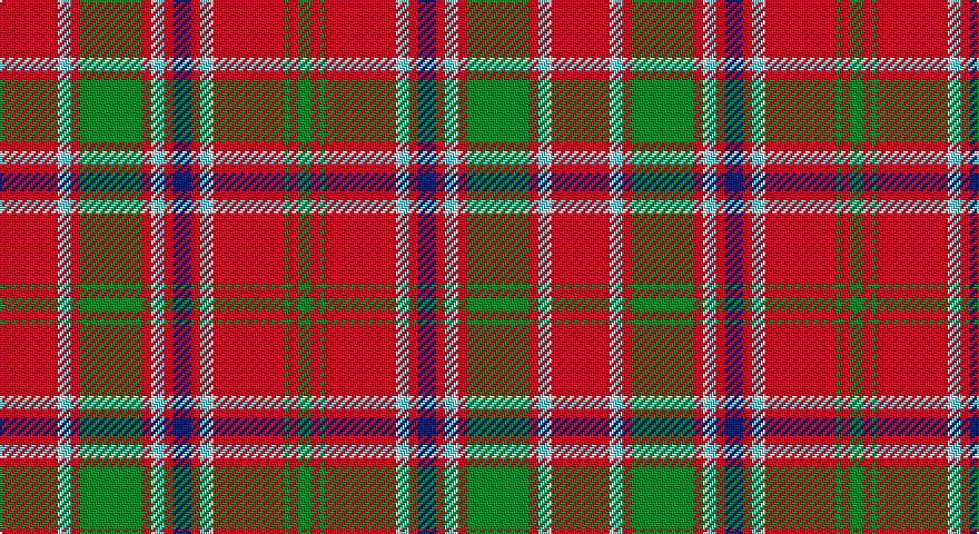R/26 W2 LT4 R4 G28 R4 W2 LT4 R4 DB8 R4 LT4 W2 R32 G2 R4 G/6 tartan