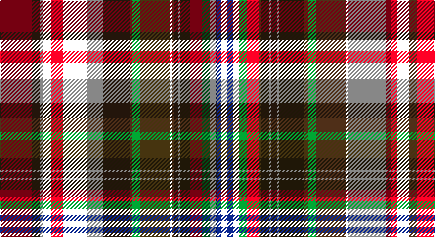R/32 DO8 W12 R12 W40 DO30 G8 DY30 W2 DO6 W2 DY10 R12 G8 W6 DB6 W/6 tartan