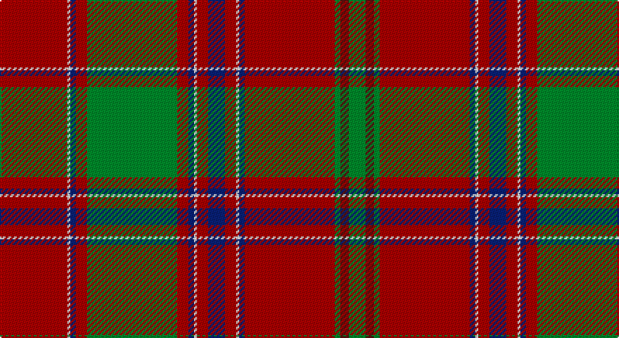 R/48 W2 DB4 R8 G64 R8 DB4 W2 R8 DB12 R8 W2 DB4 R64 G4 DR6 G/12 tartan