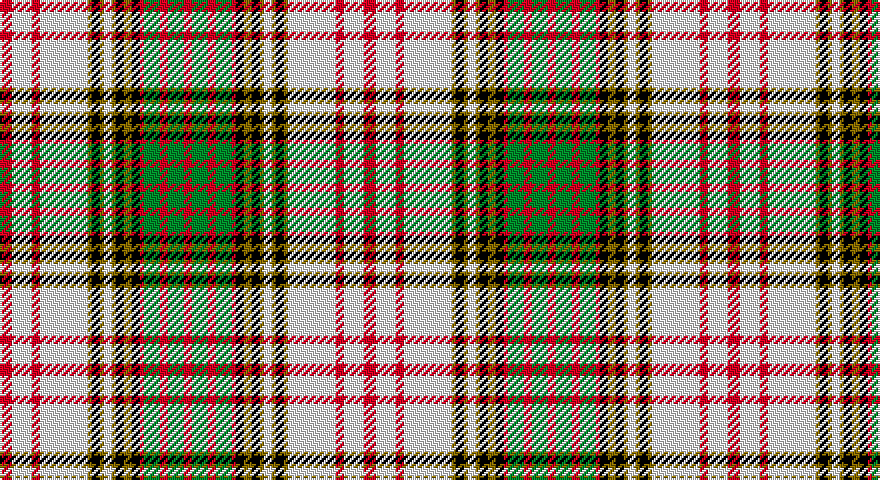 R/6 W10 R4 W24 Y2 K4 Y2 W4 Y2 K4 Y4 K4 R2 G8 R4 G8 R/4 tartan