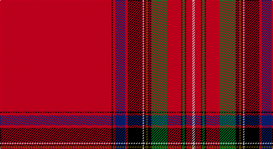 R/180 K2 R4 DB16 R4 K24 W2 K4 Y2 K6 G26 R22 K2 G4 K2 R10 W/4 tartan