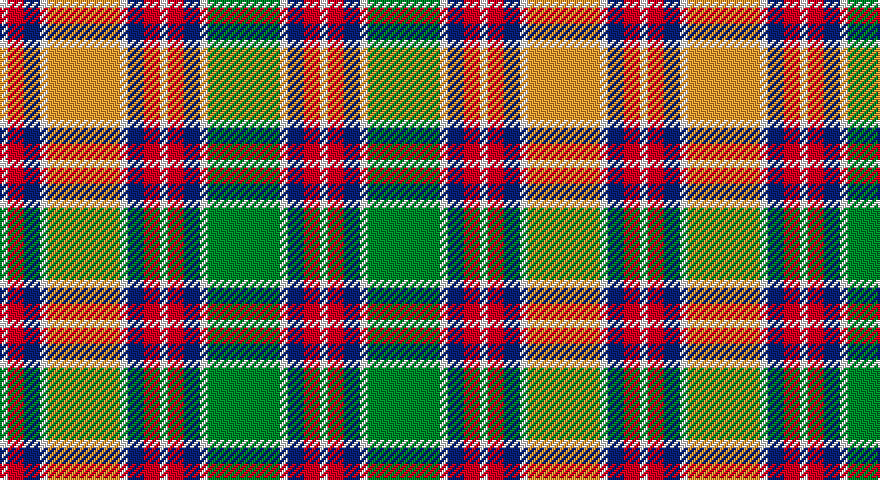 W/4 R8 DB8 W4 LO36 W4 DB8 R8 W4 R8 DB8 W4 G36 W4 DB8 R8 W/4 tartan