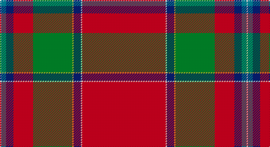 W/2 T8 DB12 R32 G64 LY2 DB12 W2 R136 W2 DB12 LY2 G64 R32 DB12 T8 W/2 tartan