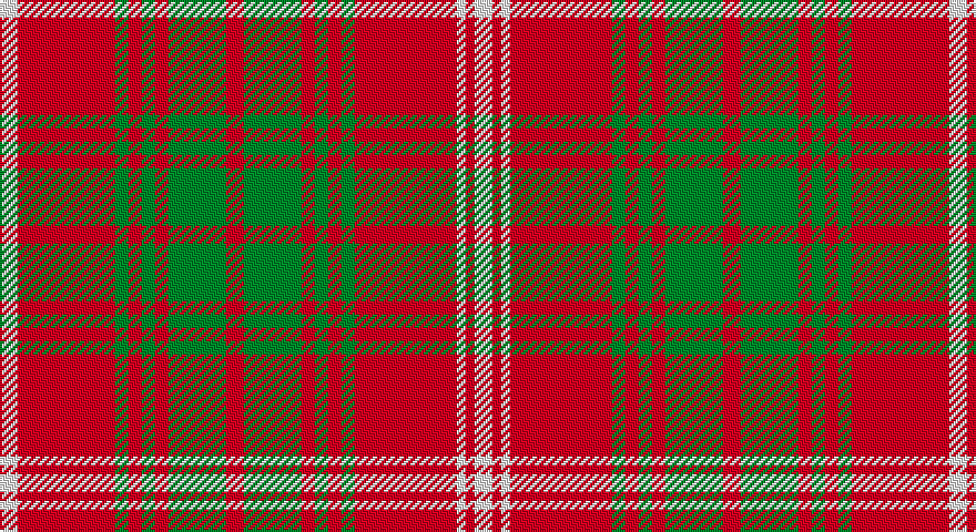 W/8 R44 G6 R6 G6 R6 G26 R8 G26 R6 G6 R6 G6 R46 W4 R4 W/8 tartan