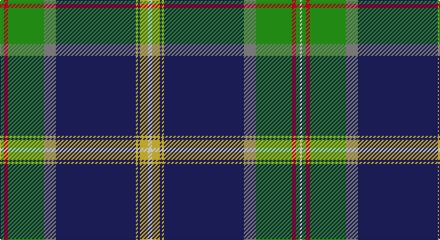 G/4 R4 G36 O12 DB80 LY2 DB2 LY8 W4 LY8 DB2 LY2 DB80 O12 G36 R4 G4 W/2 tartan