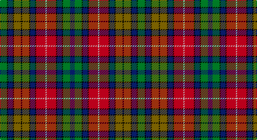 G/12 K2 DB8 K2 Y12 K2 Y12 K2 DB8 K2 R16 W2 R16 K2 DB8 K2 G12 DB/8 tartan