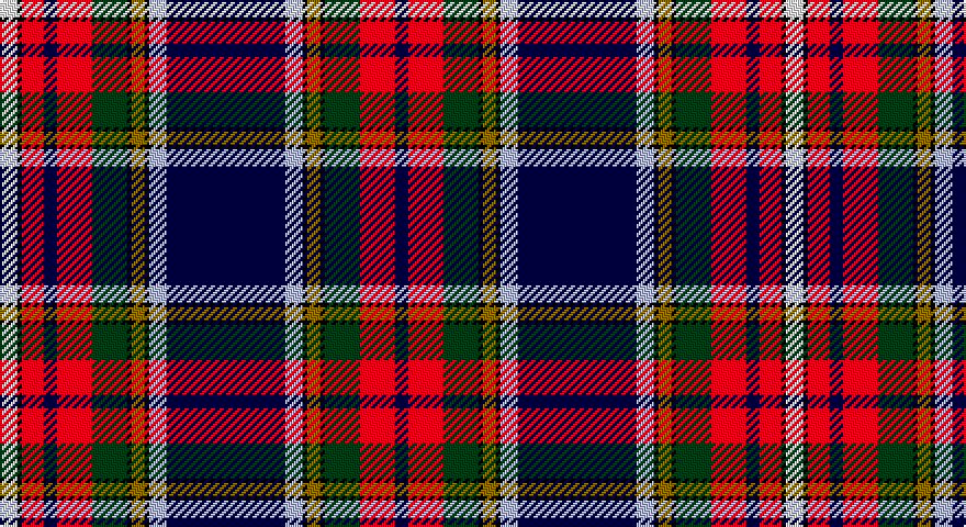 W/8 K2 R10 Ki6 R16 DG16 K2 Y6 K2 LB8 Ki54 LB8 K2 Y6 K2 DG16 R16 Ki/6 tartan