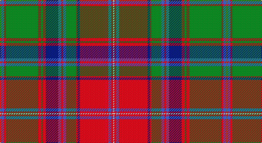 Y/2 B5 R3 G54 R5 G3 R5 DB21 B5 R3 B5 G17 R2 DB4 R48 B5 R3 W/2 tartan