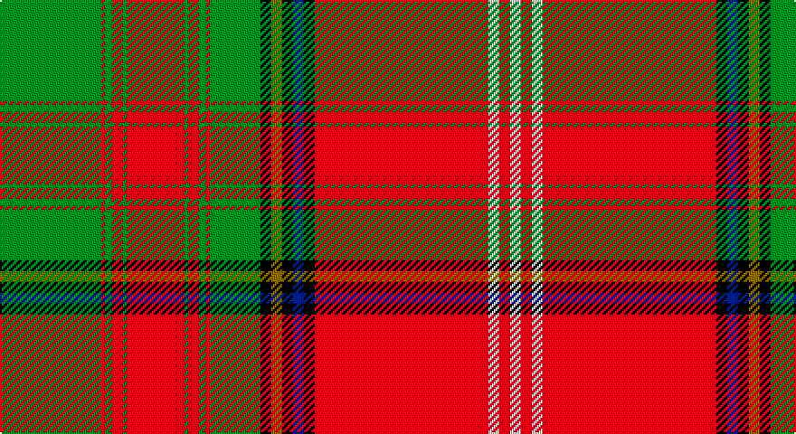 G/56 R2 G4 R6 G2 R32 G2 R6 G4 R2 G28 K6 Y6 K6 DB6 K6 R96 W6 R6 W/6 tartan