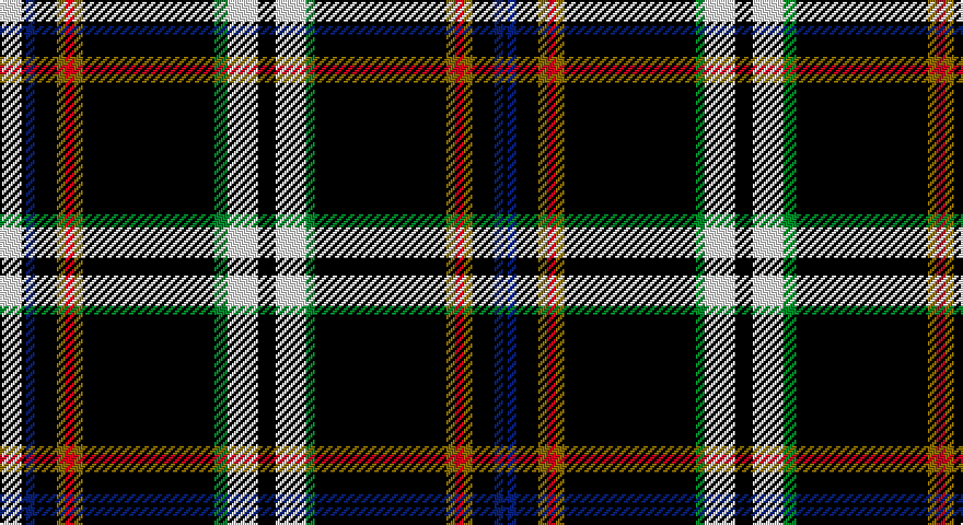 W/10 K2 DB4 K10 Y4 R4 Y4 K60 G6 W14 K8 W14 G4 K60 Y4 R4 Y4 K10 DB4 K/2 tartan