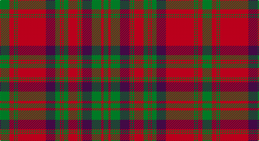 G/16 R8 G2 R2 G2 R48 DP16 G8 R2 G2 R2 G8 R16 G2 R2 G2 R2 DP16 G16 R4 G/8 tartan