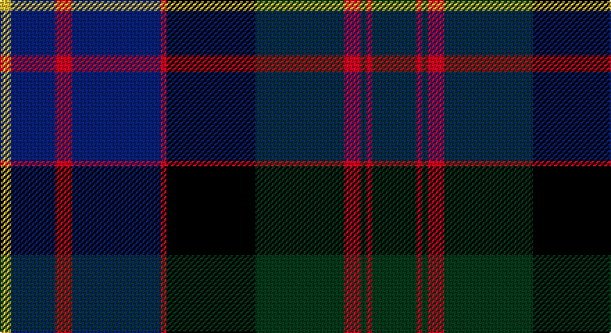 LY/8 DB32 R12 DB64 R4 K64 DG64 R12 DG4 R4 DG32 R4 DG4 R12 DG64 K64 R4 DB64 R12 DB32 LY/4 tartan