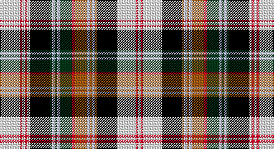 W/32 R4 W4 R4 W4 K32 DG4 LB4 DG4 LB4 DG20 R4 O20 LB4 O4 LB4 O4 K32 W30 R4 W/4 tartan