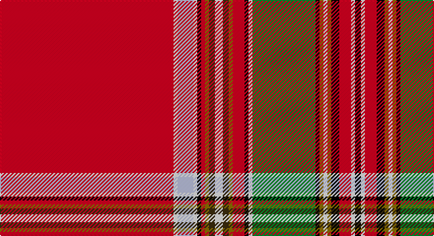 R/176 W4 LB16 W4 K4 R4 Y4 DY6 W8 DY6 Y4 R12 K4 W4 G64 K4 Y4 W4 Y4 K8 R12 W4 K/6 tartan