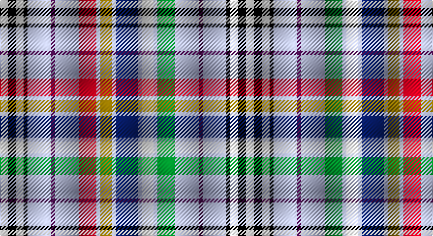 W/8 K8 W8 K4 LB24 DP4 LB24 R18 LB4 Y12 LB4 DB22 LB4 W12 LB4 G18 LB24 DP4 LB24 K4 W8 K8 W/8 tartan