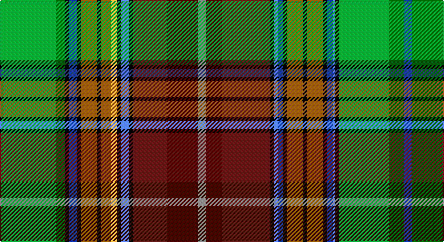 G/64 K4 B8 K4 LO16 K4 LO16 K4 B8 K4 DR64 W8 DR64 K4 B8 K4 LO16 K4 LO16 K4 B8 K4 G64 B/8 tartan