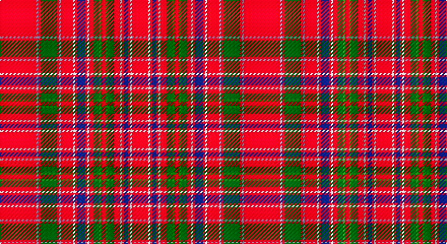 R/36 LB2 R2 DG16 R2 LB2 R12 W2 R2 DB8 R2 W2 R4 DG6 G2 R4 G2 DG6 R6 W2 R2 DB4 R2 W2 R/16 tartan