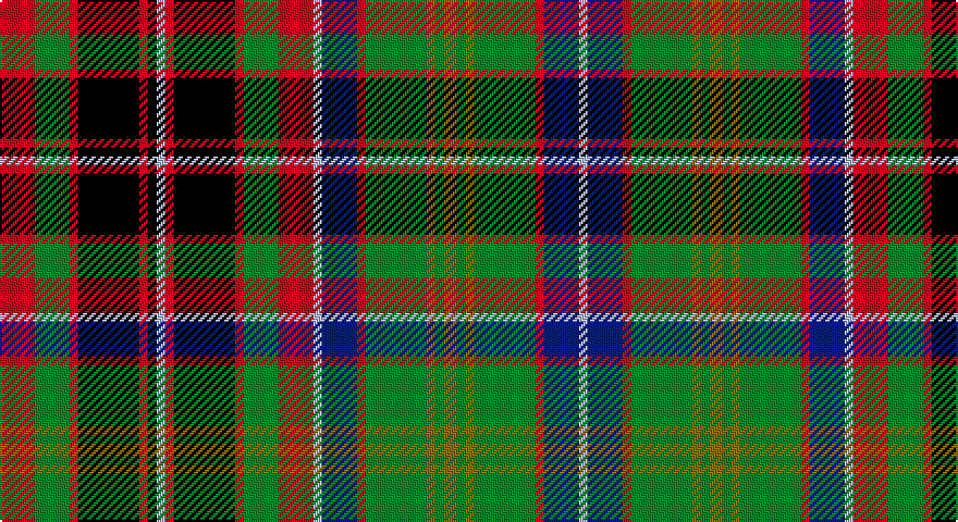 R/16 G16 R4 K28 R4 K4 LB4 R4 K28 R4 G16 R16 LB4 DB16 R4 G28 Y4 G4 Y6 G4 Y4 G28 R4 DB16 LB/4 tartan