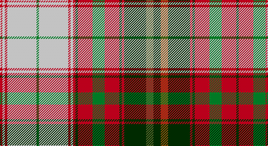 R/4 W4 R4 W48 G4 W48 R4 W4 R4 DG4 R24 G20 R24 DG4 R4 DG36 Gi12 DG12 O12 DG36 R4 DG4 R24 G20 R24 DG/4 tartan