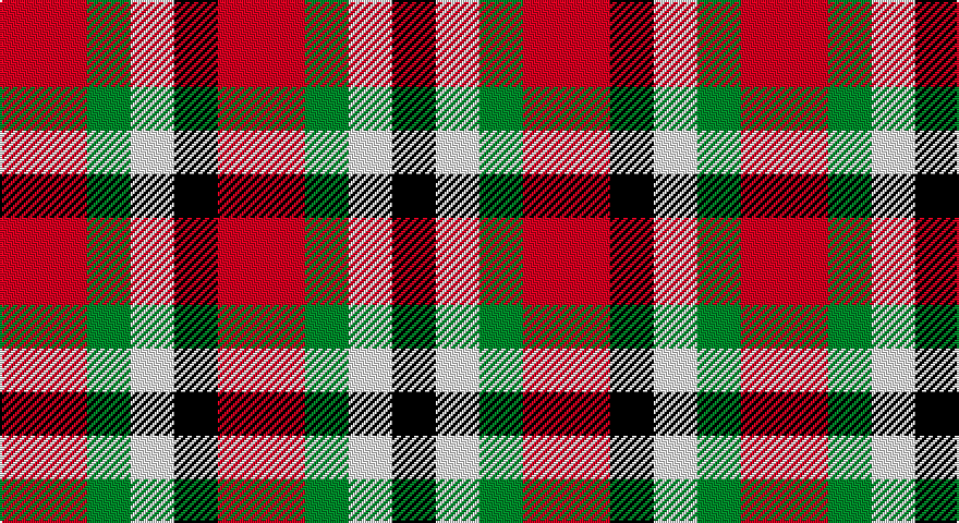 R/40 G20 W20 K20 R40 G20 W20 K/20 tartan