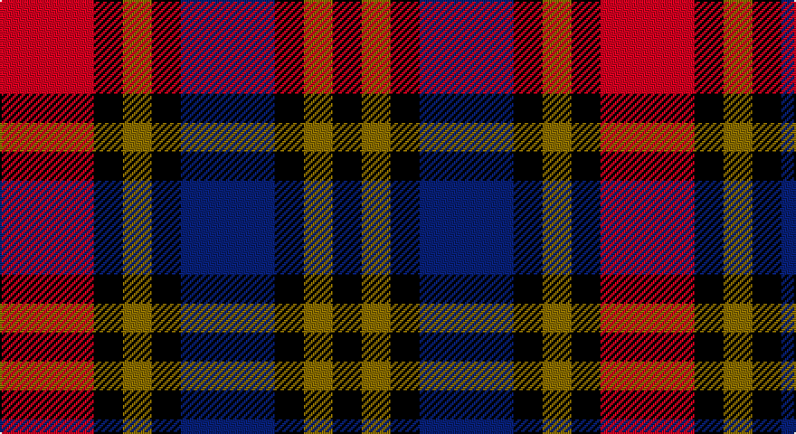 R/52 K16 Y16 K16 DB52 K16 Y16 K/16 tartan